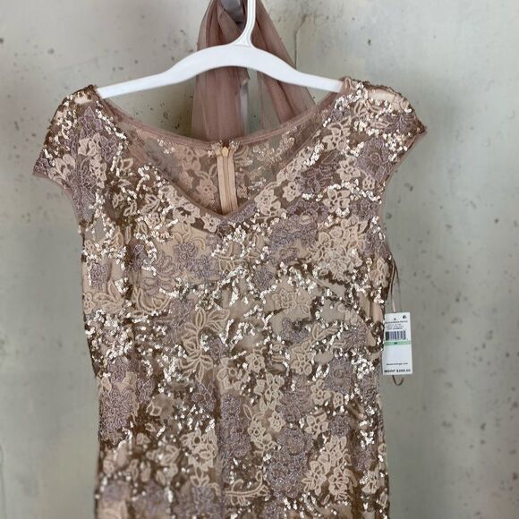 #701 ALEX EVENINGS PETITE nwt Mother of bride/groom gown - Picture 8 of 12